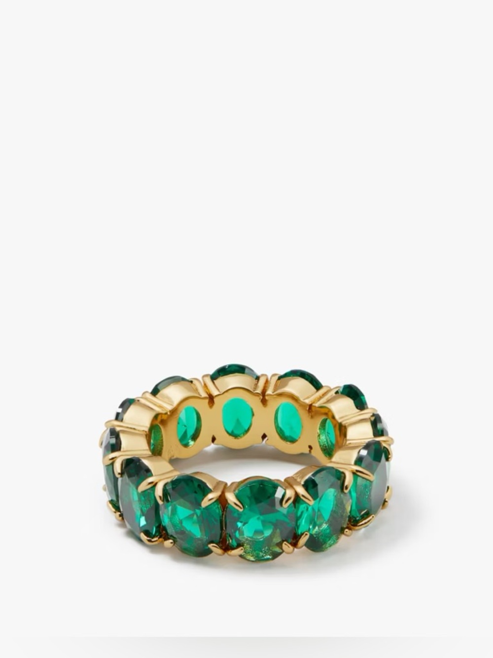 $98 Kate Spade Candy Shop Oval Ring green Size 6